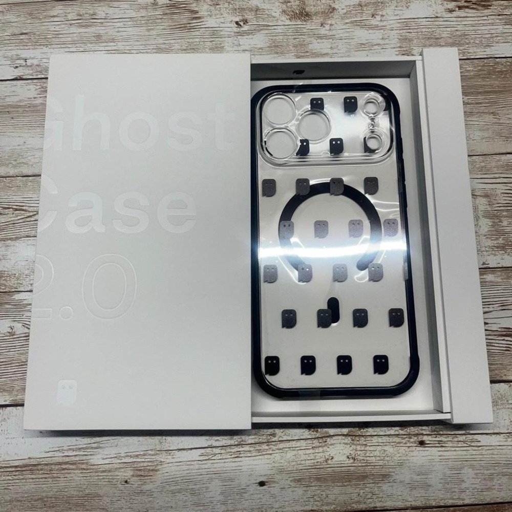 Ghost 2.0 iPhone 17 Pro Max Clear Case‎ Zero Yellowing Magnetic MagSafe Open Box